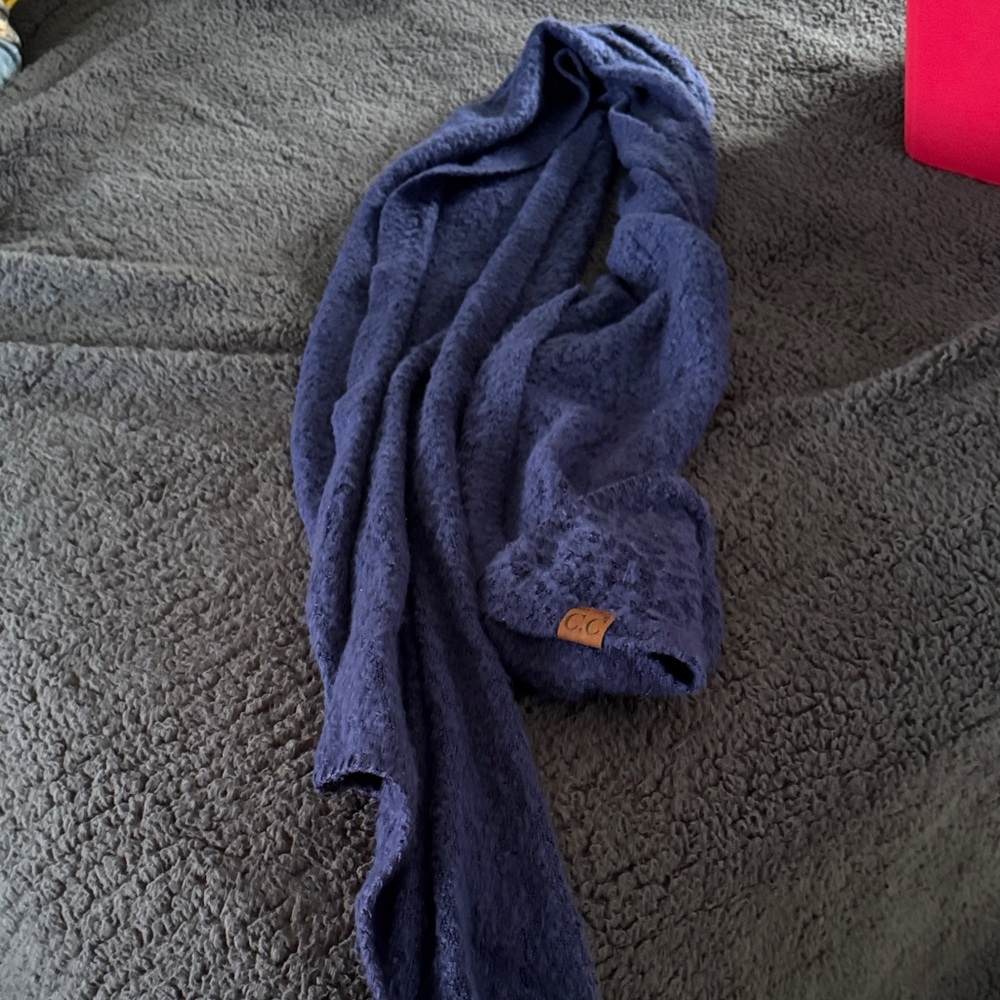 C.C Soft Navy Scarf